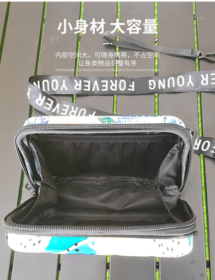 ASB+PC MATERIAL PORTABLE HARD SHELL MAKEUP BAG ONE SHOULDER PORTABLE STORAGE BAG WITH HAND GIFT BOX FESTIVAL ANNUAL MEET