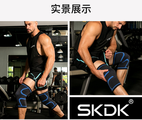 NEW KNITTED NYLON SPORTS KNEE PADS FOR MEN AND WOMEN AUTUMN AND WINTER BADMINTON RUNNING FITNESS KNEE PADS OUTDOOR MOUNT
