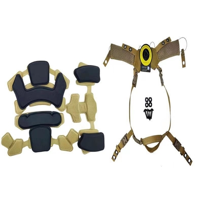 WENDY'S WENDY HELMET ADJUSTABLE SUSPENSION LINED WITH FASTMICH TACTICAL HELMET CUSHION