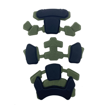 WENDY'S WENDY HELMET ADJUSTABLE SUSPENSION LINED WITH FASTMICH TACTICAL HELMET CUSHION