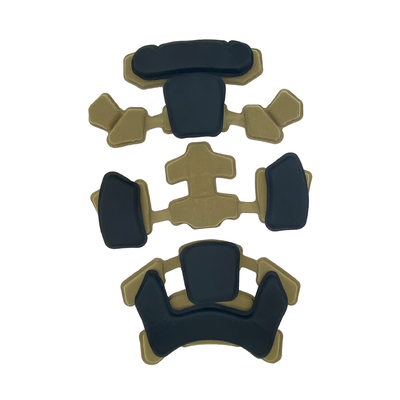 WENDY'S WENDY HELMET ADJUSTABLE SUSPENSION LINED WITH FASTMICH TACTICAL HELMET CUSHION