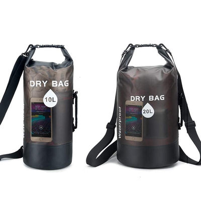 BEACH BAG WATERPROOF BUCKET BAG TRANSPARENT PVC WATERPROOF BUCKET BAG DRIFT WATERPROOF BAG SWIM BAG