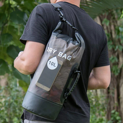 BEACH BAG WATERPROOF BUCKET BAG TRANSPARENT PVC WATERPROOF BUCKET BAG DRIFT WATERPROOF BAG SWIM BAG