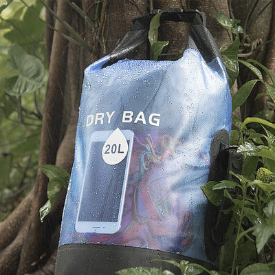 BEACH BAG WATERPROOF BUCKET BAG TRANSPARENT PVC WATERPROOF BUCKET BAG DRIFT WATERPROOF BAG SWIM BAG