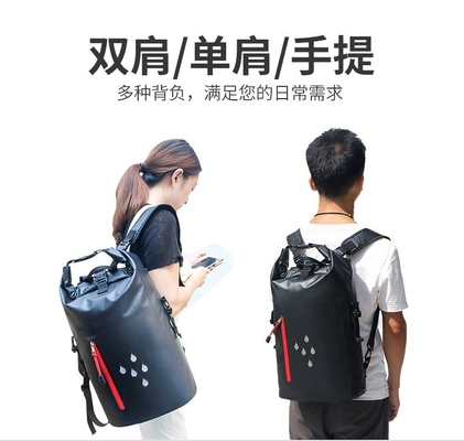 HOT OUTDOOR PVC WATERPROOF BAG LARGE CAPACITY MEN'S AND WOMEN'S WATERPROOF DRIFT BAG MULTI-FUNCTION WATERPROOF BACKPACK