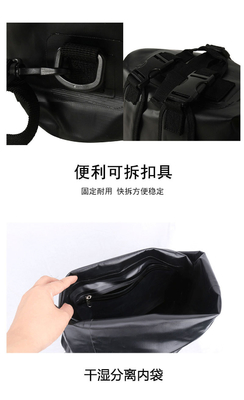 HOT OUTDOOR PVC WATERPROOF BAG LARGE CAPACITY MEN'S AND WOMEN'S WATERPROOF DRIFT BAG MULTI-FUNCTION WATERPROOF BACKPACK