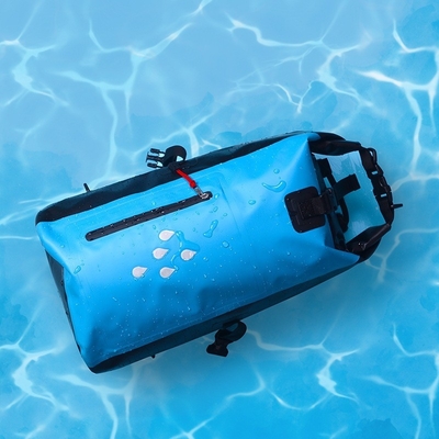 HOT OUTDOOR PVC WATERPROOF BAG LARGE CAPACITY MEN'S AND WOMEN'S WATERPROOF DRIFT BAG MULTI-FUNCTION WATERPROOF BACKPACK