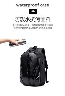 NEW BUSINESS BACKPACK DAILY COMMUTER BACKPACK MEN'S LARGE CAPACITY SHOCK-ABSORBING WATERPROOF SCHOOLBAG LAPTOP BAG