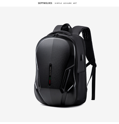 NEW BUSINESS BACKPACK DAILY COMMUTER BACKPACK MEN'S LARGE CAPACITY SHOCK-ABSORBING WATERPROOF SCHOOLBAG LAPTOP BAG