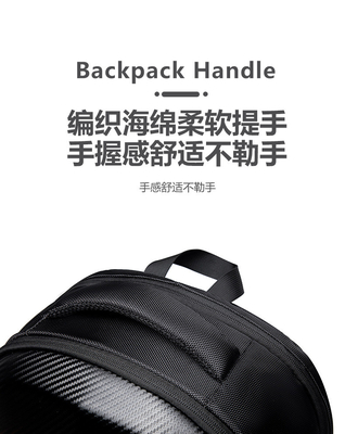 NEW BUSINESS BACKPACK DAILY COMMUTER BACKPACK MEN'S LARGE CAPACITY SHOCK-ABSORBING WATERPROOF SCHOOLBAG LAPTOP BAG
