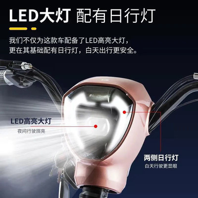 ELECTRIC VEHICLE NEW NATIONAL STANDARD ELECTRIC VEHICLE EXPORT FASHION DURABLE PORTABLE TWO-WHEELED ELECTRIC BICYCLE