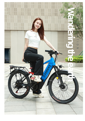 ELECTRIC NEW ELECTRIC BIKE MOUNTAIN BIKE ADULT RETRO OFF-ROAD VARIABLE SPEED BOOSTER ELECTRIC BIKE