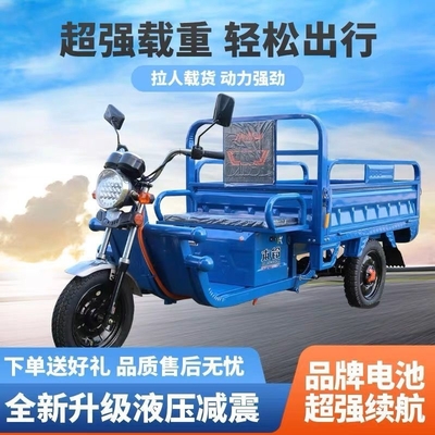 ELECTRIC TRICYCLE TRUCK LOAD WANG NEW NATIONAL STANDARD ELECTRIC CAR EXPRESS CAR STALL TRICYCLE AGRICULTURAL VEHICLE FRE