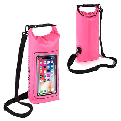 WATERPROOF BAG NEW 2L WATERPROOF BAG PVC SWIMMING WATERPROOF BAG 2-IN-1 MOBILE PHONE WATERPROOF BAG SWIMMING BAG