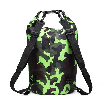 CROSS BORDER CAMOUFLAGE WATERPROOF BAG SINGLE SHOULDER DOUBLE SHOULDER WATERPROOF BUCKET BAG POLYESTER LIGHT DRY WET SEP