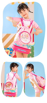 CHILDREN'S WATERPROOF SWIMMING BAG DRY WET SEPARATION BACKPACK NEW WOOF TEAM BRAND SWIMMING EQUIPMENT