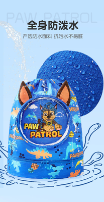 CHILDREN'S WATERPROOF SWIMMING BAG DRY WET SEPARATION BACKPACK NEW WOOF TEAM BRAND SWIMMING EQUIPMENT