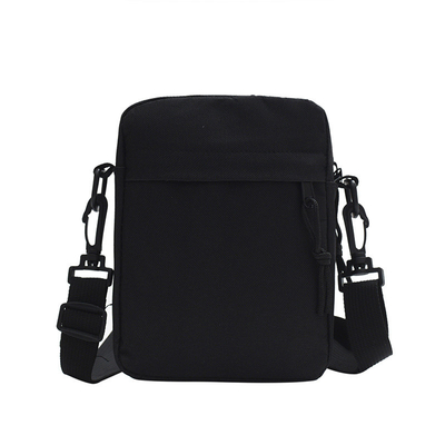 SIMPLE OXFORD CLOTH CASUAL CROSSBODY BAG MEN'S SIMPLE SOLID COLOR MOBILE PHONE BAG WITH A SINGLE SHOULDER SMALL BACKPACK