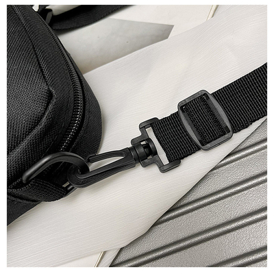 SIMPLE OXFORD CLOTH CASUAL CROSSBODY BAG MEN'S SIMPLE SOLID COLOR MOBILE PHONE BAG WITH A SINGLE SHOULDER SMALL BACKPACK
