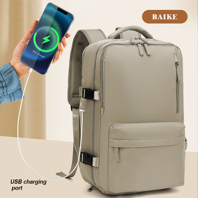 SIMPLE TRAVEL BACKPACK WOMEN'S LARGE CAPACITY LARGE LIGHTWEIGHT MULTI-FUNCTIONAL LUGGAGE BACKPACK SHORT TRIP POOR TRAVEL
