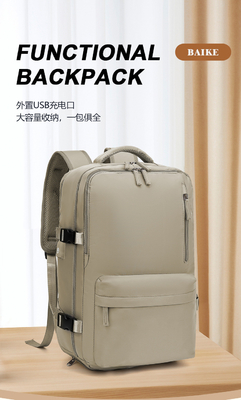 SIMPLE TRAVEL BACKPACK WOMEN'S LARGE CAPACITY LARGE LIGHTWEIGHT MULTI-FUNCTIONAL LUGGAGE BACKPACK SHORT TRIP POOR TRAVEL