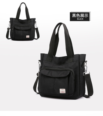 2024 NEW ATMOSPHERIC MOMMY BAG LARGE CAPACITY SINGLE SHOULDER HAND CROSSBODY BAG NYLON FABRIC CASUAL WOMEN'S SHOULDER