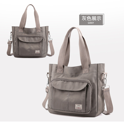 2024 NEW ATMOSPHERIC MOMMY BAG LARGE CAPACITY SINGLE SHOULDER HAND CROSSBODY BAG NYLON FABRIC CASUAL WOMEN'S SHOULDER
