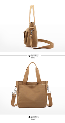 2024 NEW ATMOSPHERIC MOMMY BAG LARGE CAPACITY SINGLE SHOULDER HAND CROSSBODY BAG NYLON FABRIC CASUAL WOMEN'S SHOULDER
