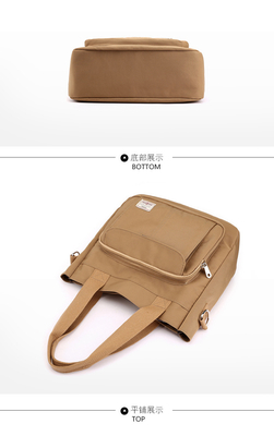 2024 NEW ATMOSPHERIC MOMMY BAG LARGE CAPACITY SINGLE SHOULDER HAND CROSSBODY BAG NYLON FABRIC CASUAL WOMEN'S SHOULDER