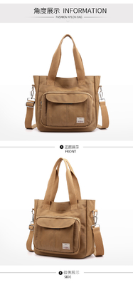 2024 NEW ATMOSPHERIC MOMMY BAG LARGE CAPACITY SINGLE SHOULDER HAND CROSSBODY BAG NYLON FABRIC CASUAL WOMEN'S SHOULDER