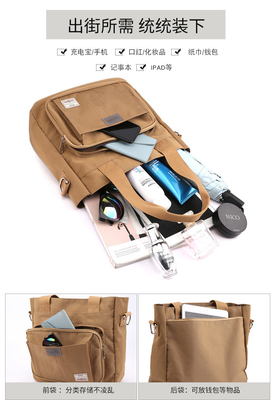 2024 NEW ATMOSPHERIC MOMMY BAG LARGE CAPACITY SINGLE SHOULDER HAND CROSSBODY BAG NYLON FABRIC CASUAL WOMEN'S SHOULDER