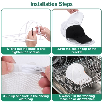 BASEBALL CAP CLEANING BAG WITH CAP HOLDER HAT DEFORMATION-PROOF STORAGE