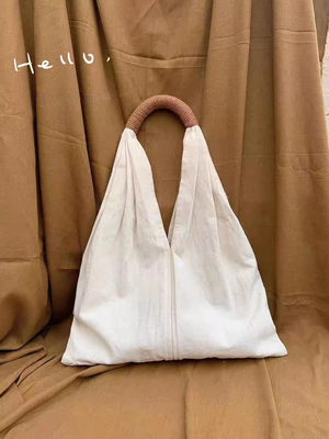 FASHION FRENCH VINTAGE COTTON LINEN BAG HARAJUKU STYLE SINGLE SHOULDER CANVAS BAG MORI SYSTEM LARGE CAPACITY