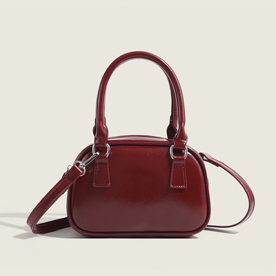 NEW FASHION HAND BAG KOREAN RETRO PU SMALL BODY BAG CROSSBODY BOWLING BAG WOMEN