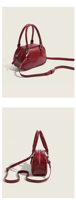 NEW FASHION HAND BAG KOREAN RETRO PU SMALL BODY BAG CROSSBODY BOWLING BAG WOMEN