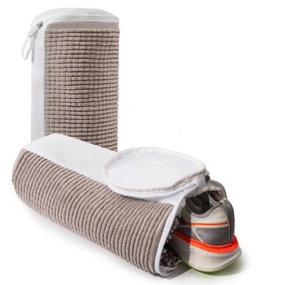 CROSS-BORDER PLUSH SHOE WASH BAG WITH FLEECE-LINED SHOE WASH BAG SHOE WASH BAG FOR LAZY PEOPLE PORTABLE SHOE WASH BAG