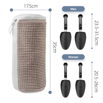 CROSS-BORDER PLUSH SHOE WASH BAG WITH FLEECE-LINED SHOE WASH BAG SHOE WASH BAG FOR LAZY PEOPLE PORTABLE SHOE WASH BAG