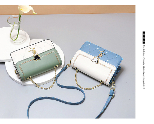 WOMEN'S ONE-SHOULDER SMALL SQUARE BAG 2024 SUMMER NEW TREND EVERYTHING SMALL GIRL HEART GIFT BAG