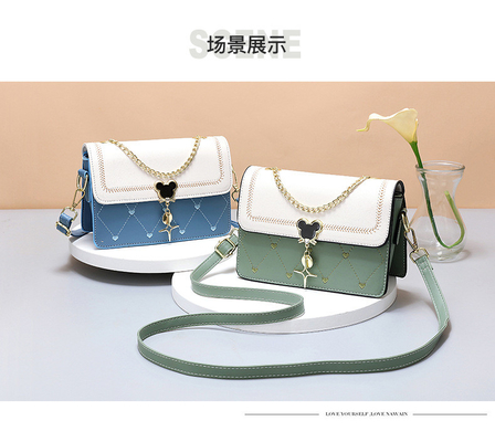 WOMEN'S ONE-SHOULDER SMALL SQUARE BAG 2024 SUMMER NEW TREND EVERYTHING SMALL GIRL HEART GIFT BAG
