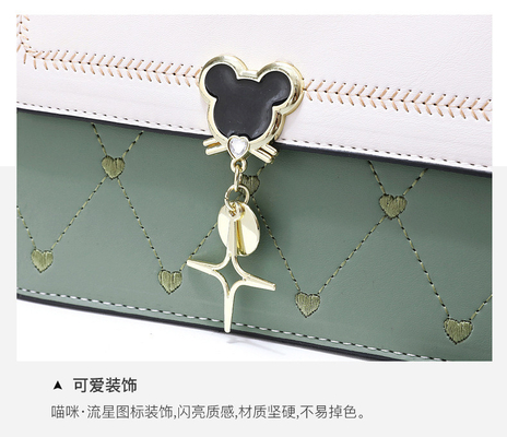 WOMEN'S ONE-SHOULDER SMALL SQUARE BAG 2024 SUMMER NEW TREND EVERYTHING SMALL GIRL HEART GIFT BAG