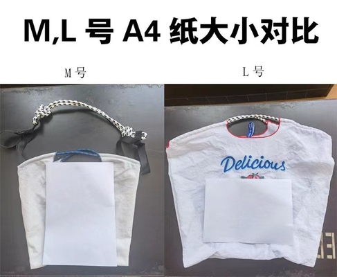 EMBROIDERED REUSABLE BAG SHOPPING BAG NYLON HAND BILL SHOULDER CROSSBODY BAG FOR WOMEN