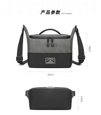 CROSS-BORDER NEW PU SINGLE SHOULDER CROSSBODY CAMERA BAG SLR CAMERA BAG PHOTOGRAPHY DIGITAL CAMERA BAG LENS STORAGE BAG