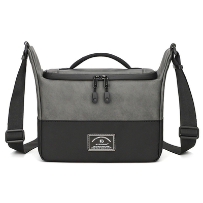 CROSS-BORDER NEW PU SINGLE SHOULDER CROSSBODY CAMERA BAG SLR CAMERA BAG PHOTOGRAPHY DIGITAL CAMERA BAG LENS STORAGE BAG