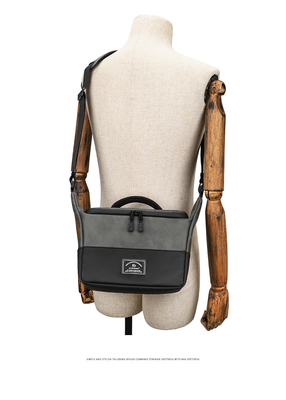 CROSS-BORDER NEW PU SINGLE SHOULDER CROSSBODY CAMERA BAG SLR CAMERA BAG PHOTOGRAPHY DIGITAL CAMERA BAG LENS STORAGE BAG