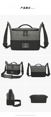 CROSS-BORDER NEW PU SINGLE SHOULDER CROSSBODY CAMERA BAG SLR CAMERA BAG PHOTOGRAPHY DIGITAL CAMERA BAG LENS STORAGE BAG