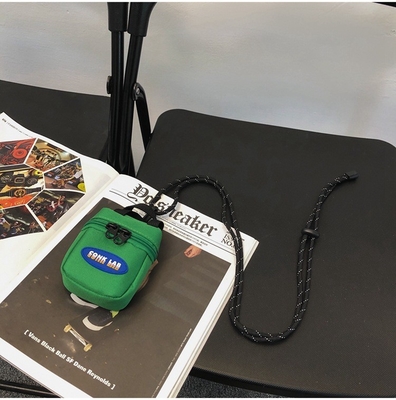 EARPHONE BAG HANGING NECK MINI COIN PURSE CARD BAG KEY BAG CROSSBODY BAG MEN'S FASHION BAG DECORATIVE SMALL HANGING BAG