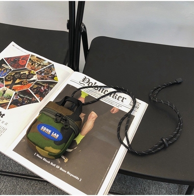 EARPHONE BAG HANGING NECK MINI COIN PURSE CARD BAG KEY BAG CROSSBODY BAG MEN'S FASHION BAG DECORATIVE SMALL HANGING BAG