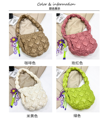 MINI SHOULDER BAG CLOUD BAG EVERYTHING STYLISH UNDERARM BAG PLEATED BAG SWEET LADY BAG