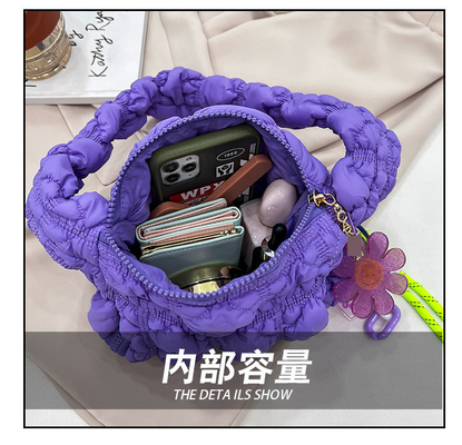 MINI SHOULDER BAG CLOUD BAG EVERYTHING STYLISH UNDERARM BAG PLEATED BAG SWEET LADY BAG