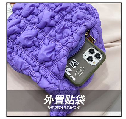 MINI SHOULDER BAG CLOUD BAG EVERYTHING STYLISH UNDERARM BAG PLEATED BAG SWEET LADY BAG